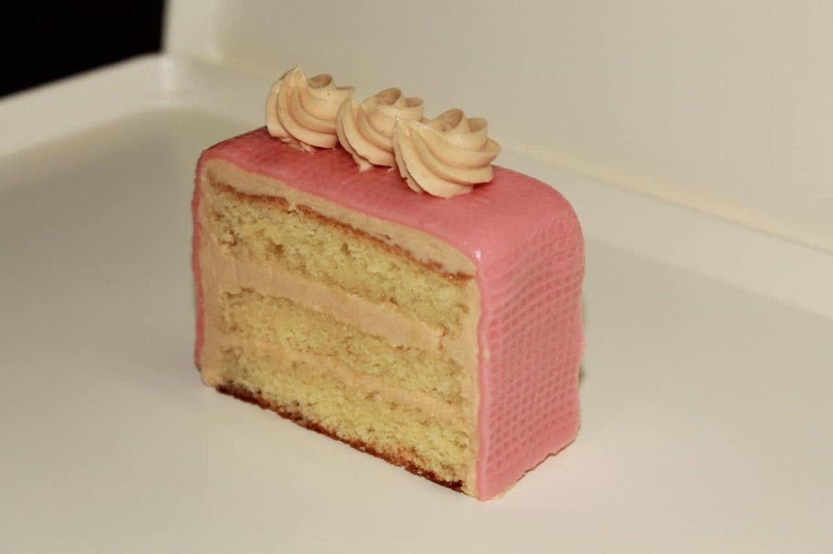 Gâteau mousse framboise