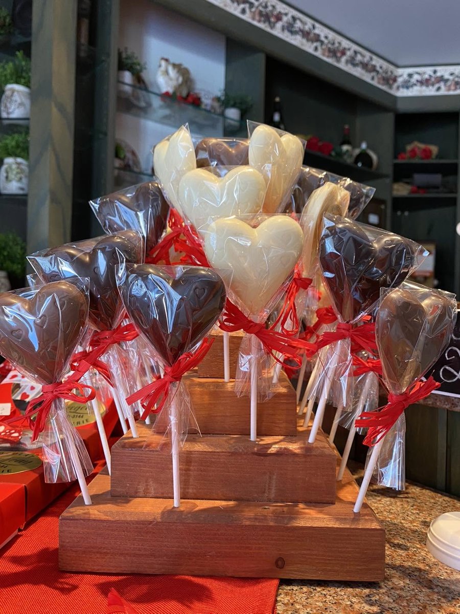 Sucettes en chocolat